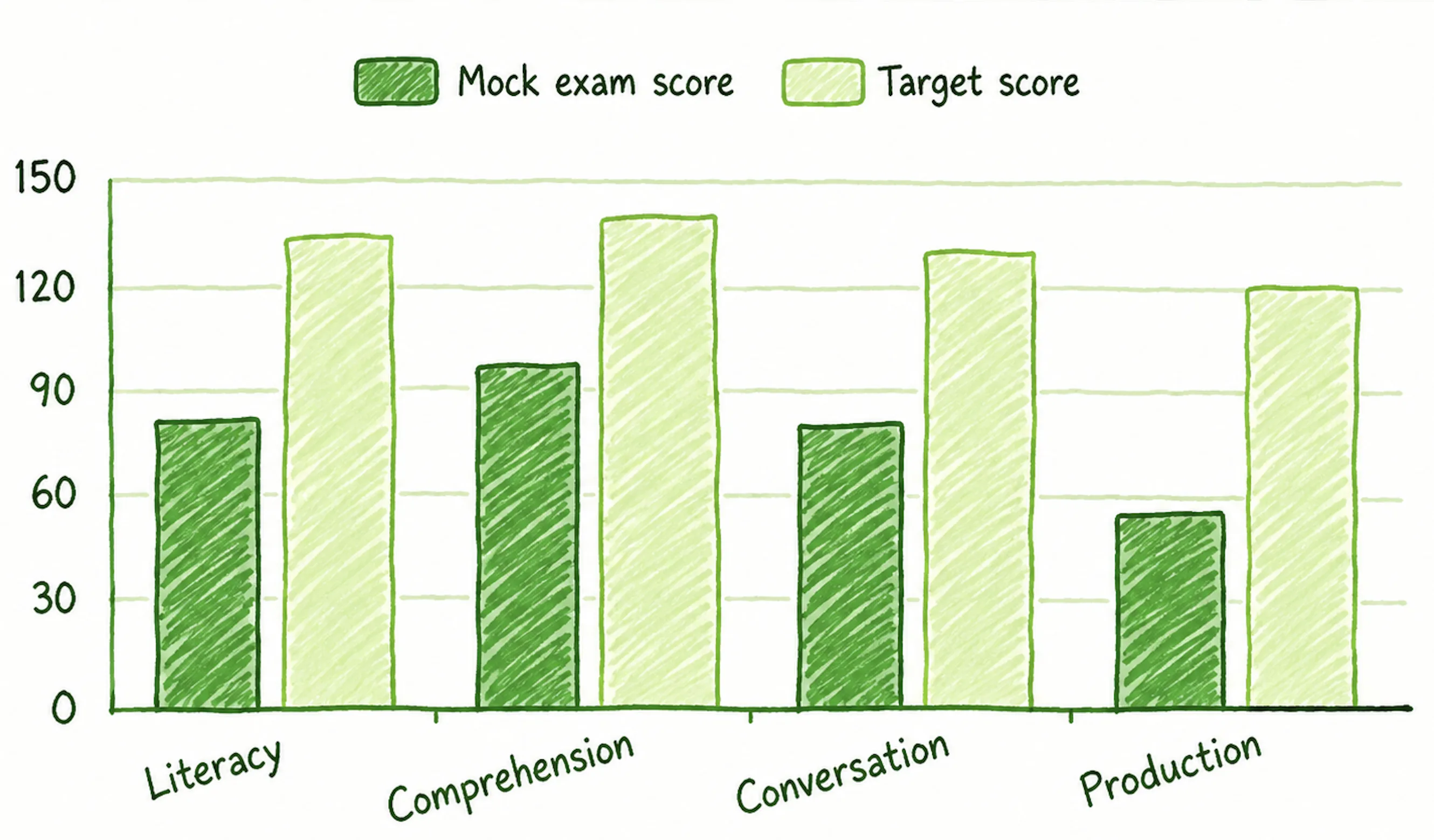 Master every question type screenshot for DET mock practice